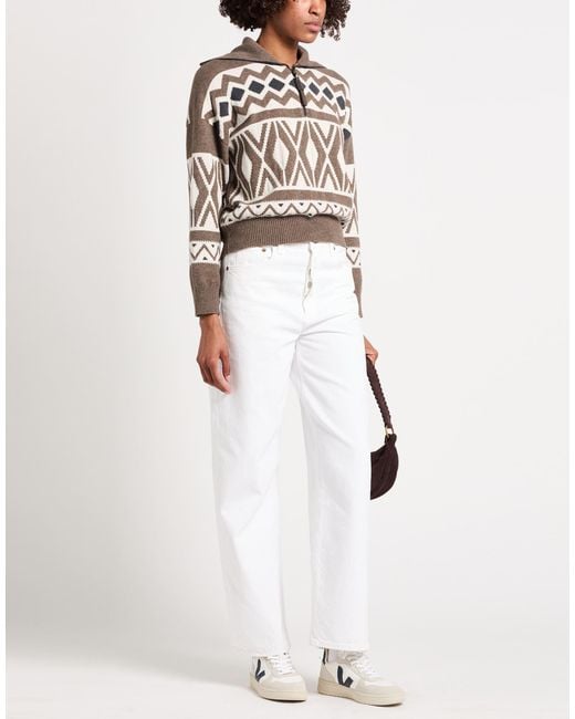 Agolde White Jeans Organic Cotton