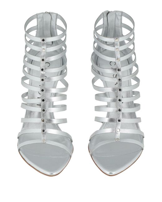 Casadei White Sandals