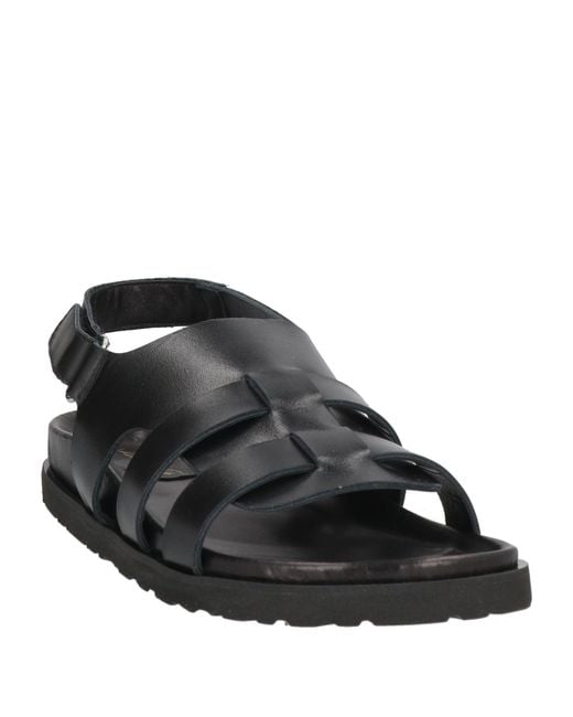Anna F. Black Sandals