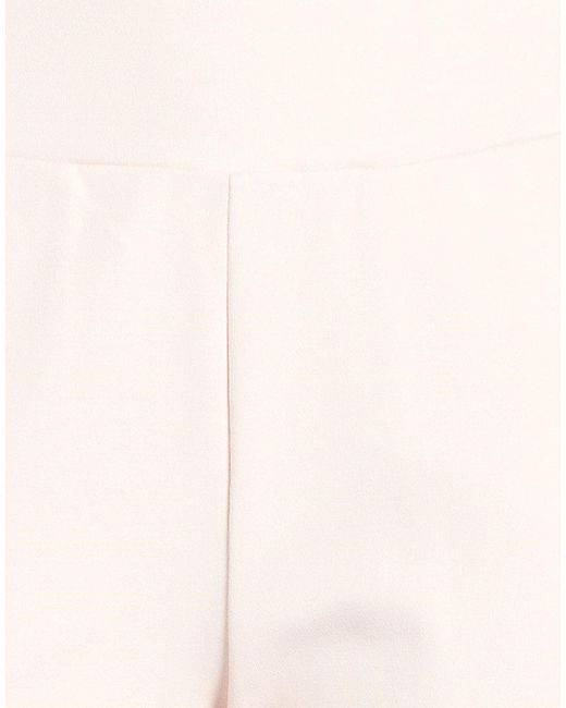 EA7 White Pants Cotton, Modal, Elastane