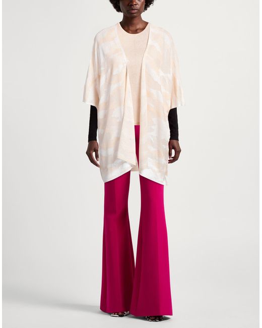 Gran Sasso White Twin Set Viscose, Polyester
