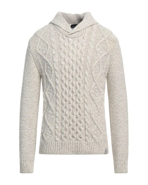 Harmont & Blaine White Sweater Acrylic, Wool for men