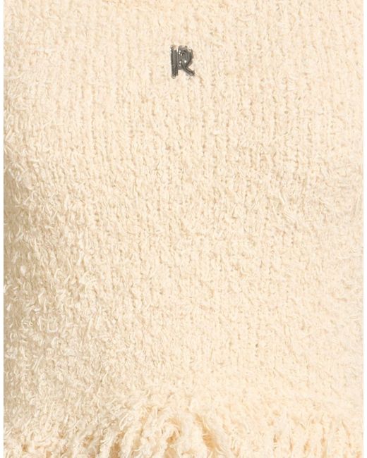 Rabanne Natural Ivory Top Cotton, Polyamide, Acrylic, Mohair Wool, Elastane
