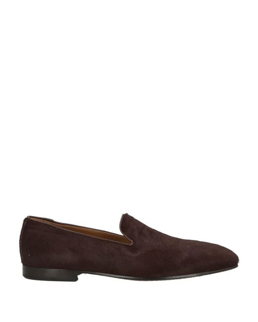 Giovanni Conti Brown Loafers for men