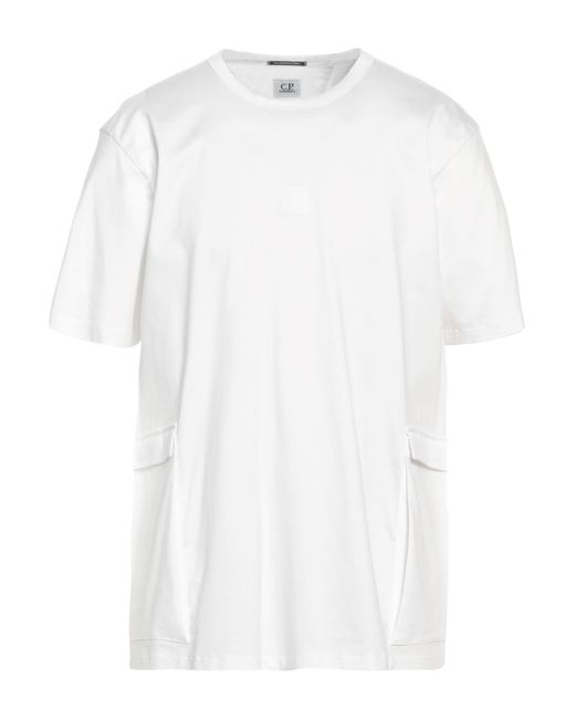 Camiseta C P Company de hombre de color White