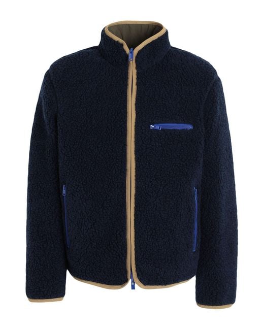 Woolrich Blue Teddy Coat for men