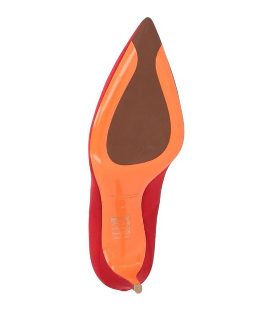 Santoni Red Pumps