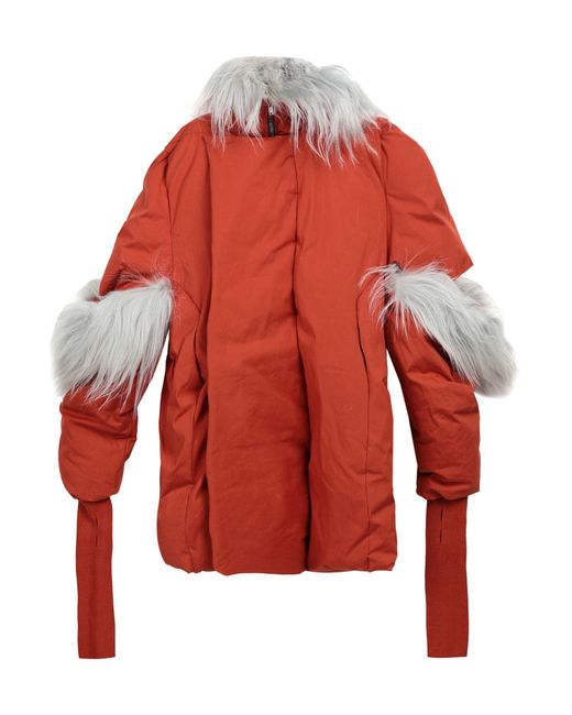 Rick Owens Red Puffer for men