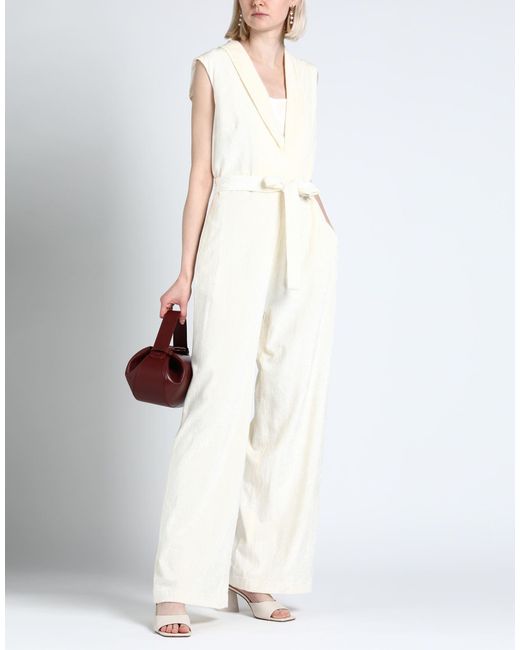 Peserico White Jumpsuit