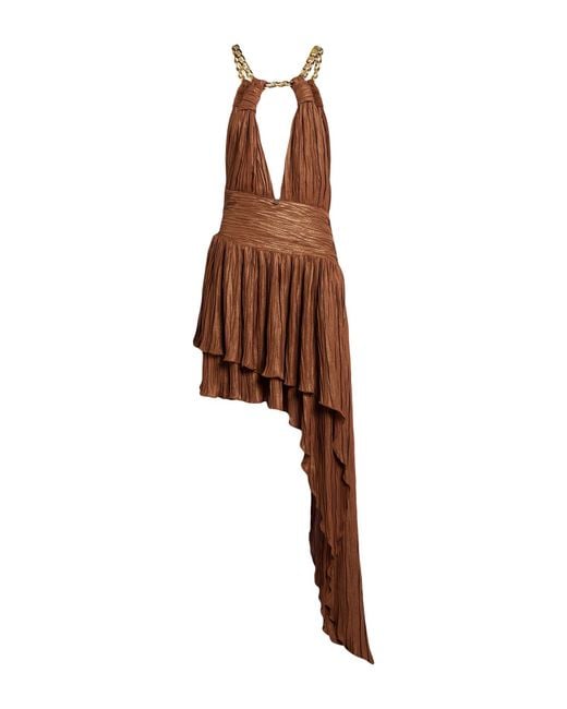 W Les Femmes By Babylon Brown Mini Dresses