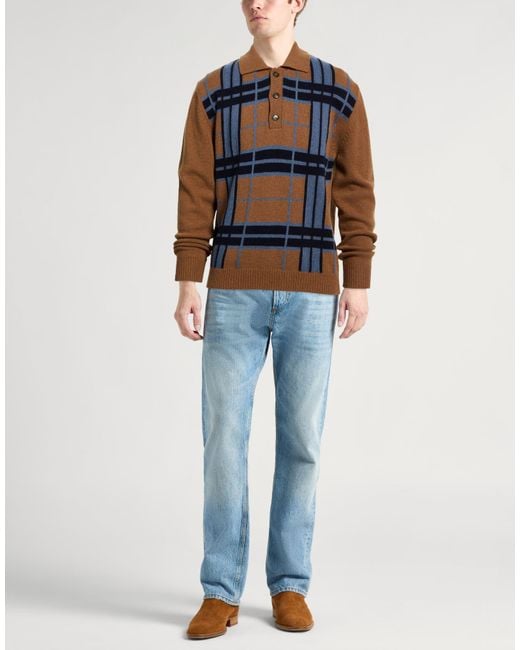 Daniele Fiesoli Blue Jumper for men
