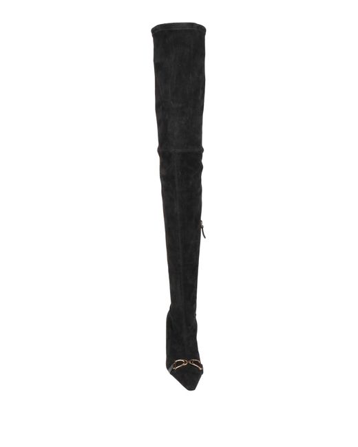 Elisabetta Franchi Black Boot Leather
