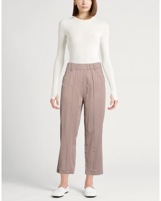 Alysi Natural Pants Viscose, Virgin Wool