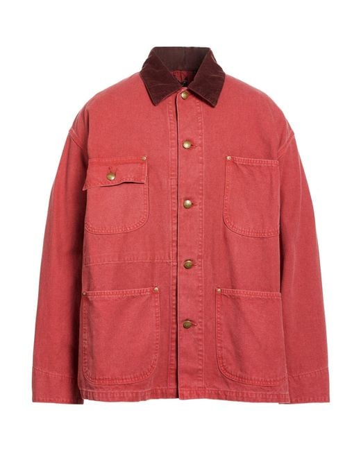 Orslow Red Jacket Cotton for men