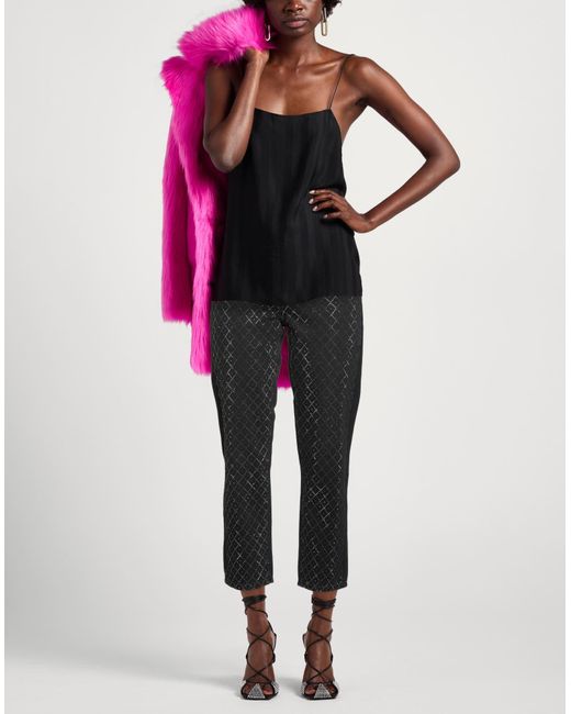 Patrizia Pepe Black Jeans Cotton, Glass