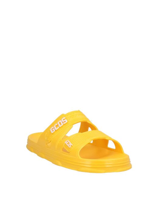 Gcds Yellow Sandals