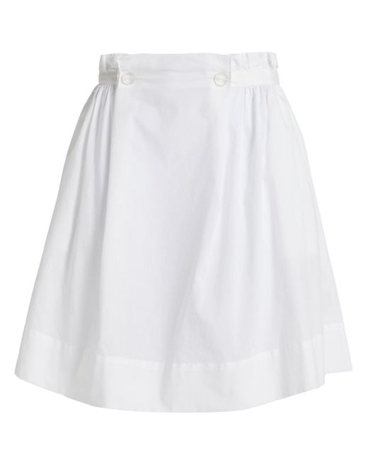 Emporio Armani White Mini Skirt