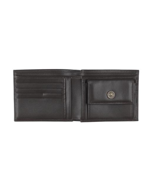 Just Cavalli Black Wallet Leather for men