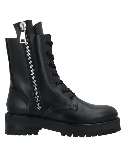 Dondup Black Ankle Boots