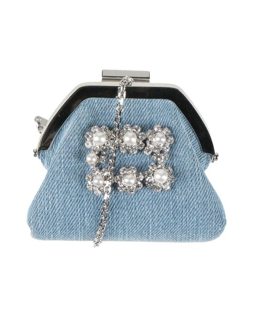 Roger Vivier Blue Coin Purses