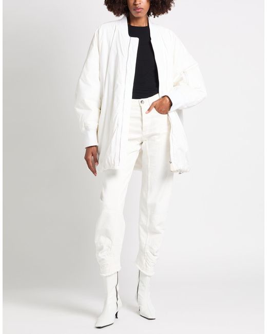 Jil Sander White Jeans Cotton