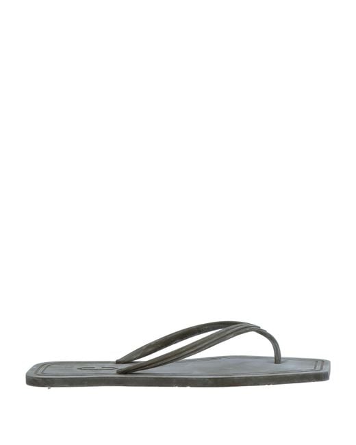 Carlotha Ray White Thong Sandal