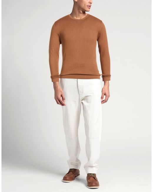 Pullover REFABRICS de hombre de color Brown