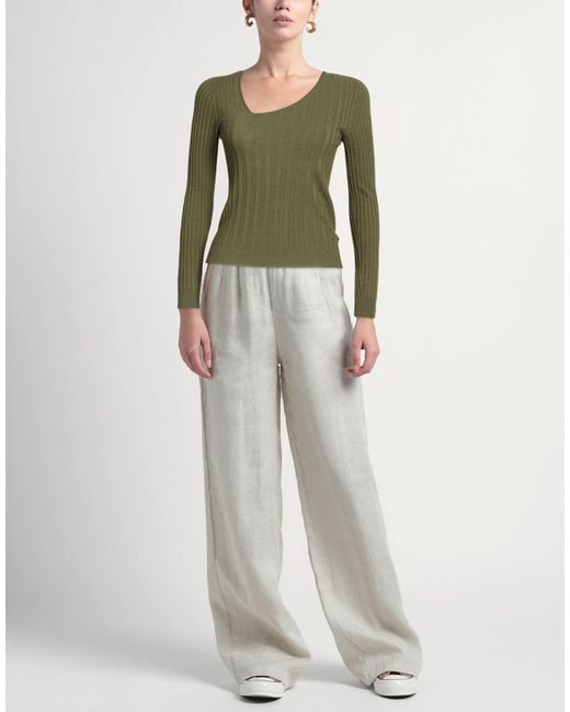 Vicario Cinque Green Jumper