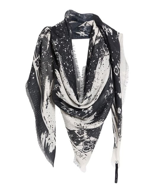 High Gray Scarf Modal, Cashmere
