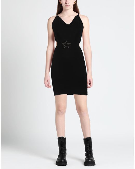 Mangano Black Mini Dress