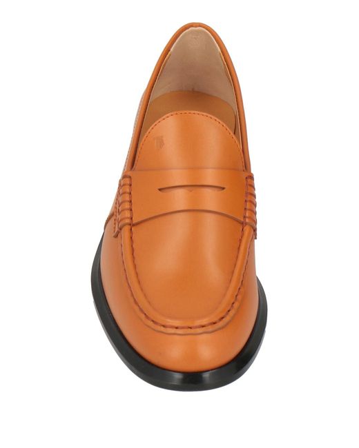 Tod's Orange Loafer