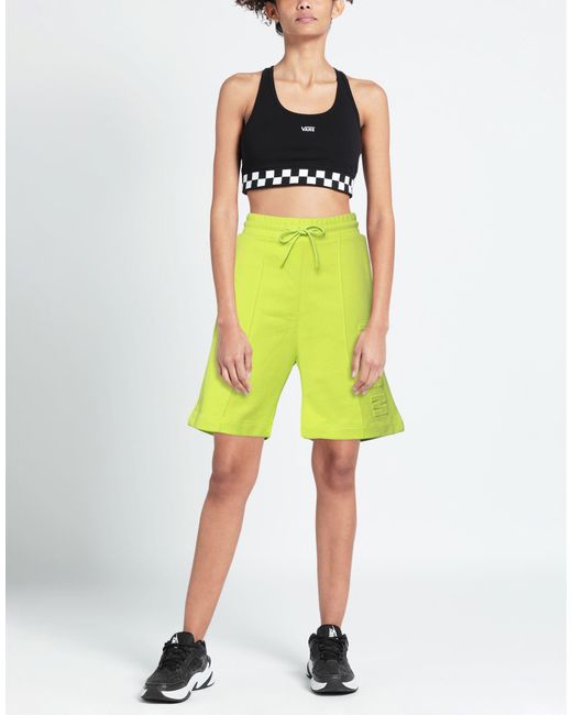 MSGM Yellow Shorts & Bermuda Shorts