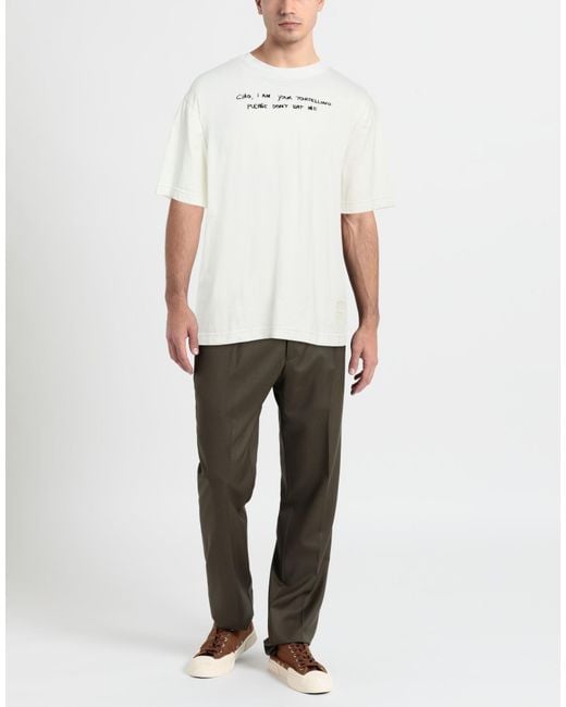 FEDERICO CINA White T-Shirts for men