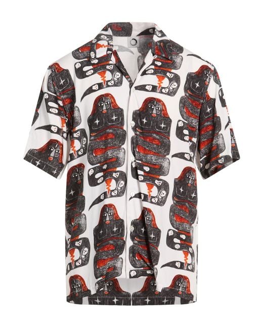 Endless Joy White Shirt Rayon for men