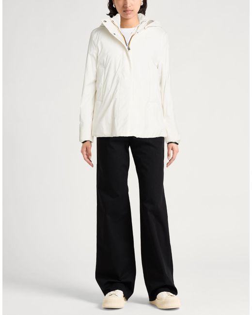 K-Way White Jacket