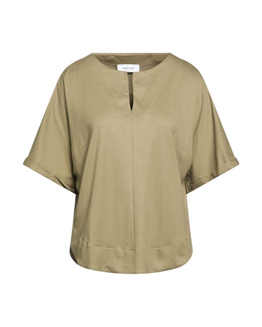 Gran Sasso Natural Military T-Shirt Cotton