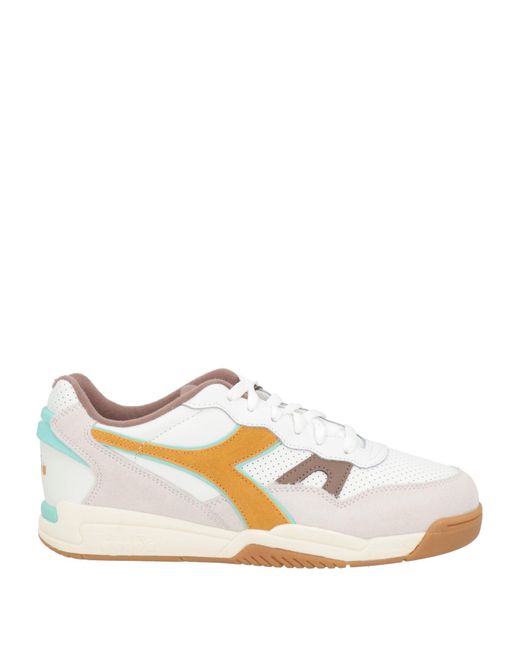 Diadora White Trainers for men