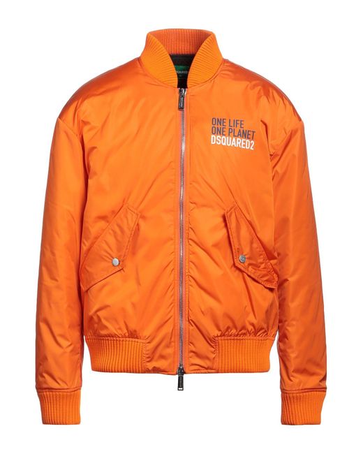 DSquared² Orange Jacket for men