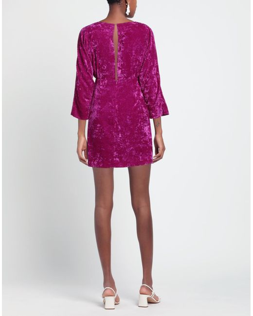 Sandro Purple Mini Dress