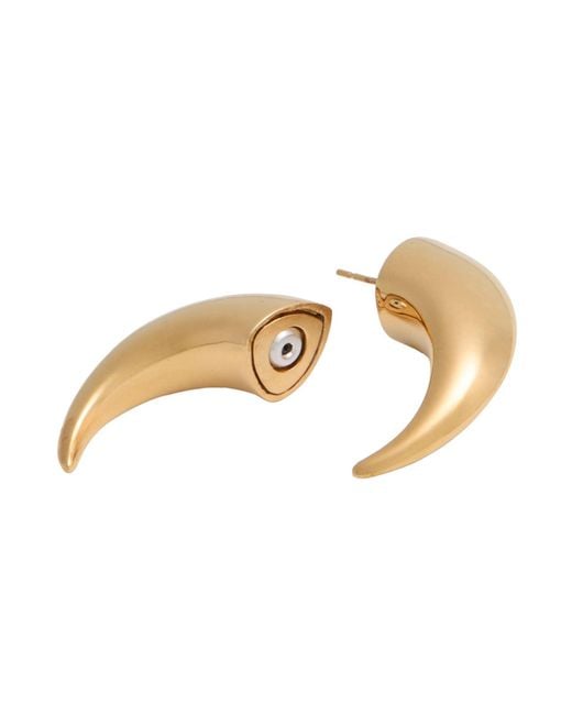 MARINE SERRE Metallic Single Earring