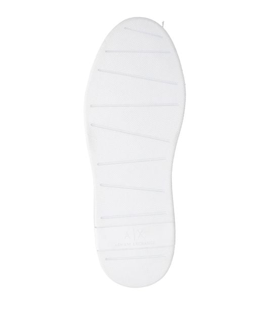 ARMANI EXCHANGE White Trainers for men