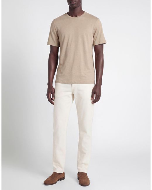 Majestic Filatures White T-Shirt for men
