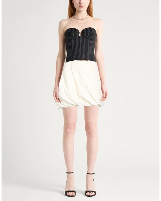 J.W. Anderson White Mini Skirt