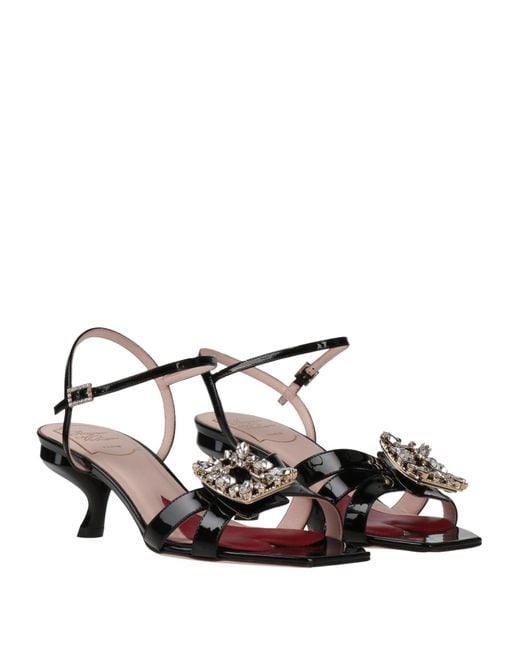 Roger Vivier Black Sandals