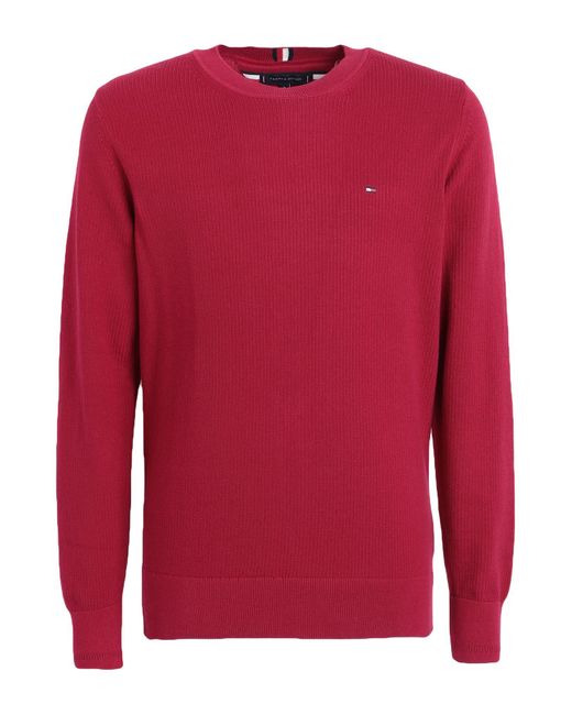 Tommy Hilfiger Red Sweater for men