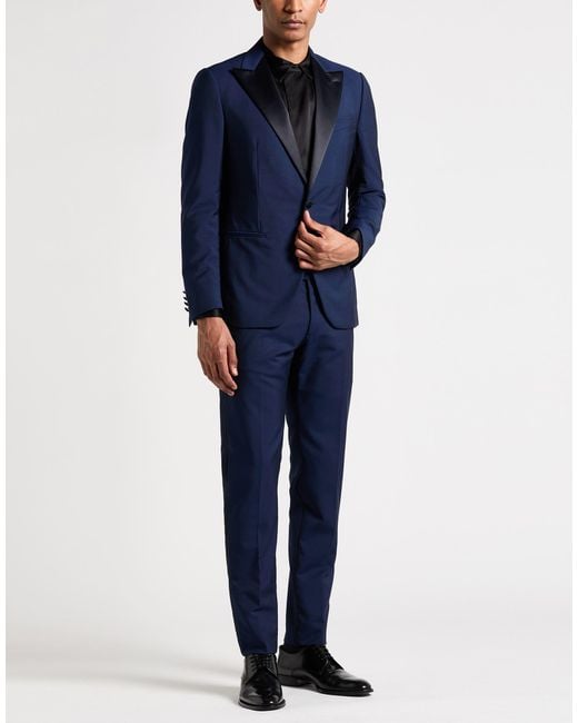Caruso Blue Suit for men