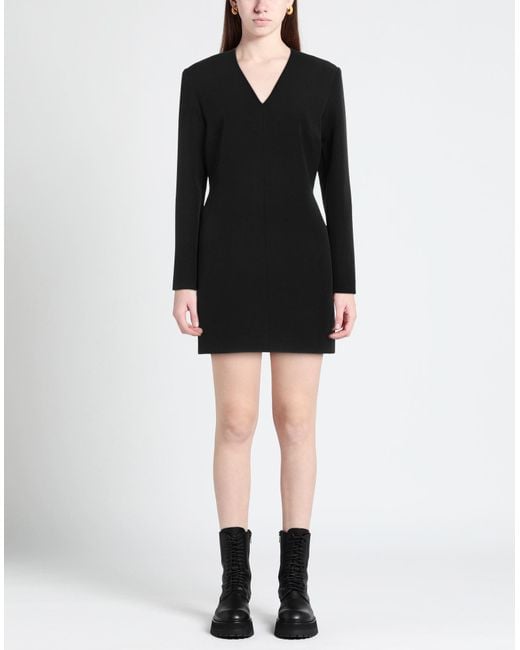 Department 5 Black Mini-Kleid