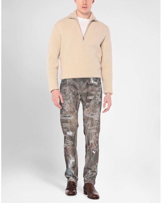 Pantaloni jeans di Dolce & Gabbana in Gray da Uomo