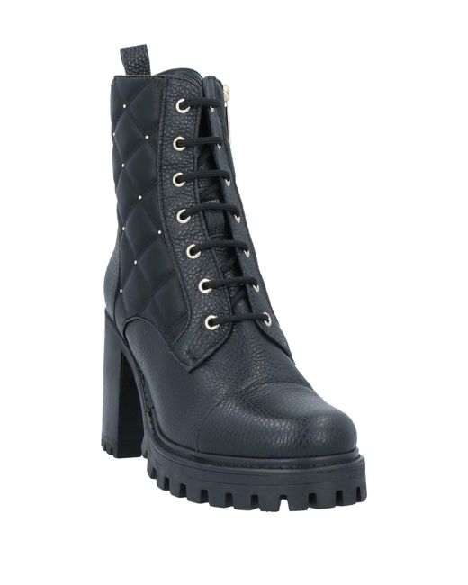 Pollini Black Ankle Boots