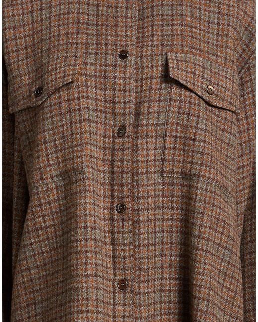 Barena Brown Camel Jacket Virgin Wool